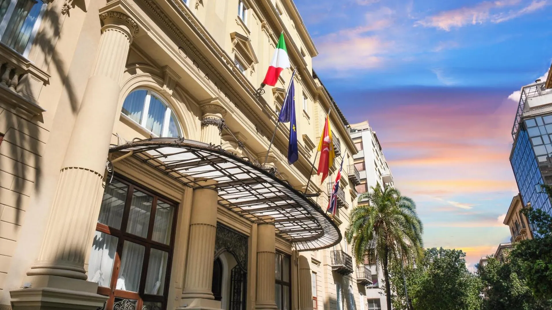 *****  Grand Hotel Et Des Palmes Палермо Италия